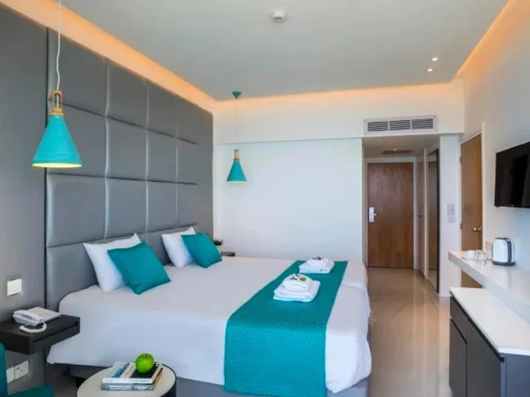 Standard Double or Twin Room with Side Sea View — Silver Sands Beach Hotel, Protaras, Cyprus